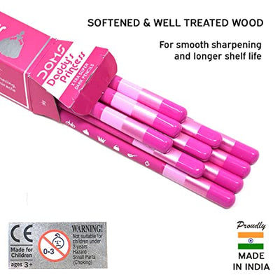 DOMS School Smart Kit for Girls | Best for School, College & Office | 52 Assorted Items | Graphite Pencil, Ball Pens, Geometry Box | DOMS Stationery | Stationery Items for School & Office