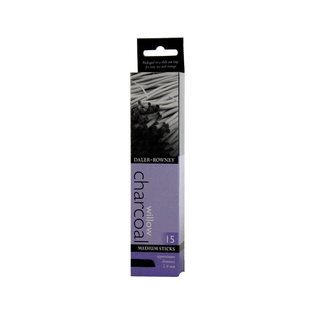 Daler-Rowney 5Pcs Willow Charcoal Sticks