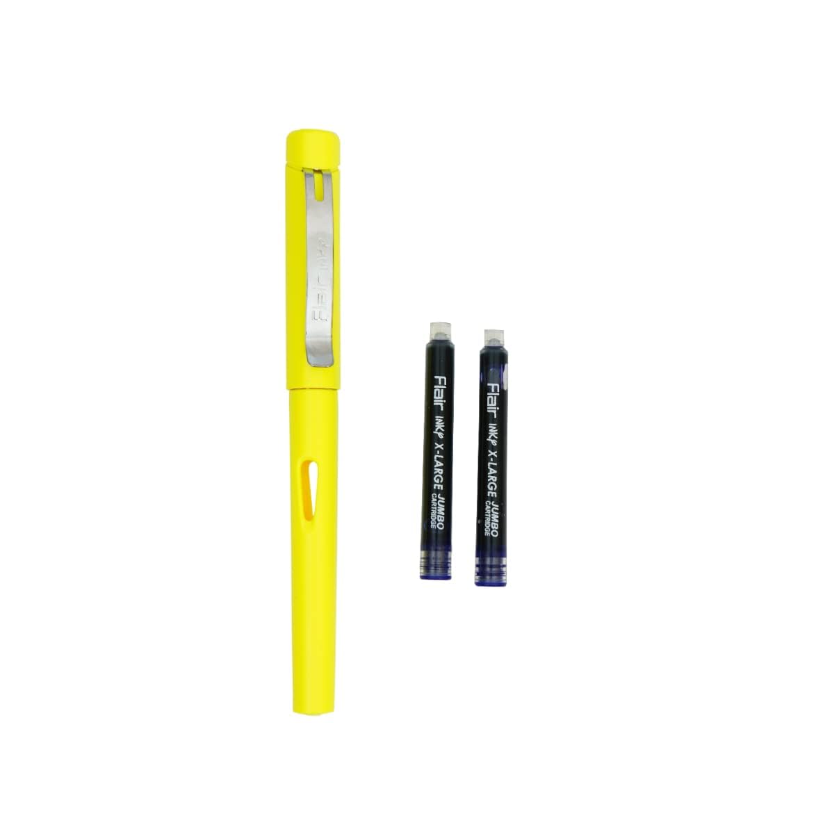 Flair Inky Series NEON Liquid Ink Fountain Pen - Blue Ink