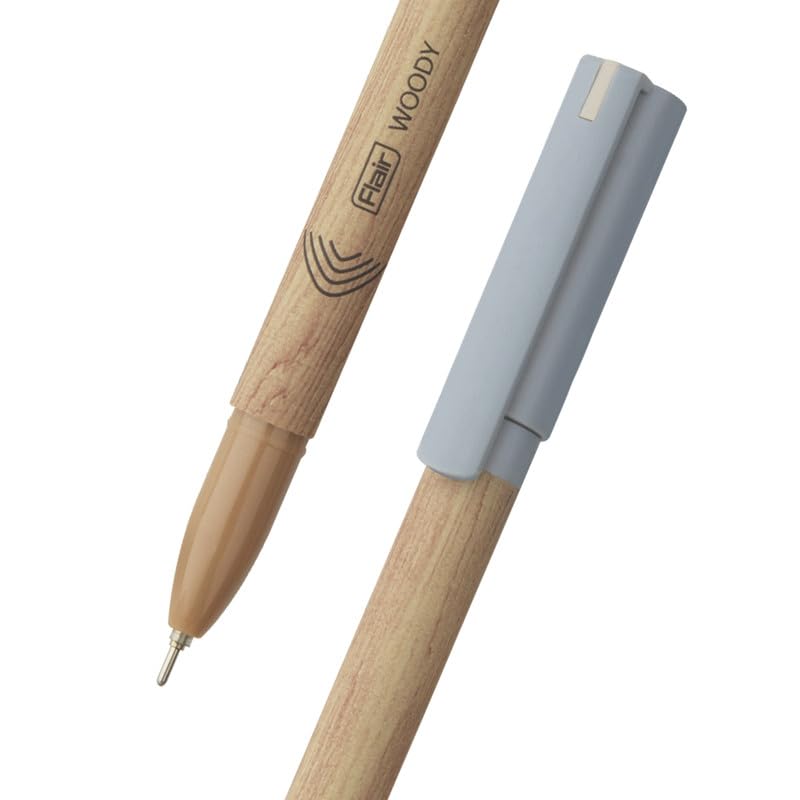 Flair 0.7mm Woody Ball Pen 10 Pcs Per Pack