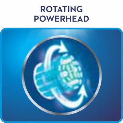 4x Oral B CrossAction Power Toothbrush Replacement Head (Soft) - Pack of 4