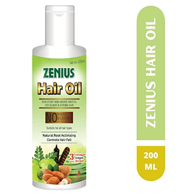 Zenius Hair Oil for Hair Fall and Regrowth Pack Of (1)