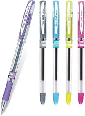 Flair 0.7 mm Big Writer Ball Pen 10 Pcs Set - Blue Ink