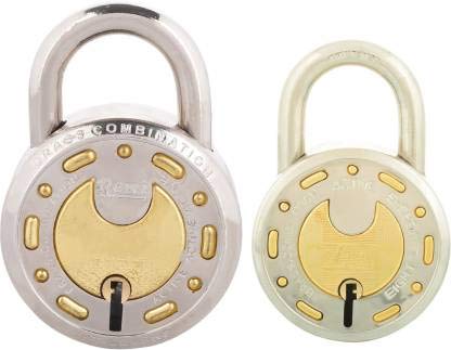 BUCKLER Active 65MM+50MM 8 Levers Padlock with 3 Keys Each