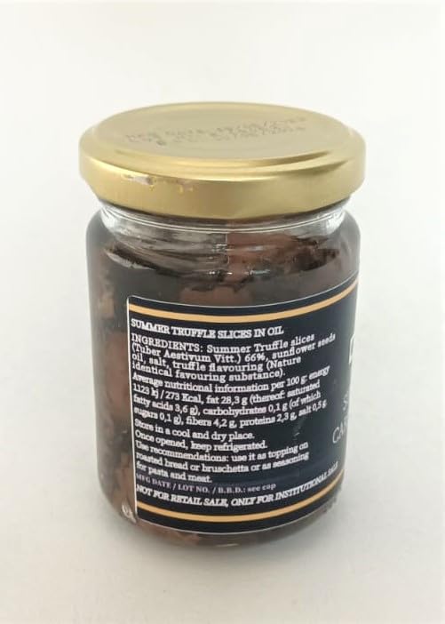 Summer Truffle CARPACCIO in Oil(Truffle Slices)