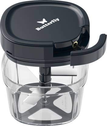 Butterfly Premium Vegetable Chopper 600 ml Blue & Butterfly Rhino Table Top Wet Grinder, 2L (Cherry)