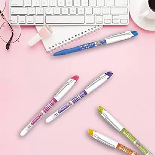 Flair 0.7 mm Marathon 10 Pcs Ball Pen - Blue Ink