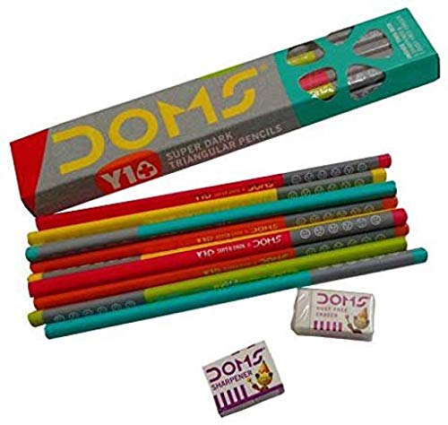 Doms Y-1 Pencils Triangular Shaped Pencil - Mulicolor