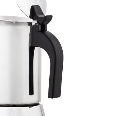 Budan Induction Moka Pot 6 Cup Stainless Steel Espresso Maker, stovetop coffee maker