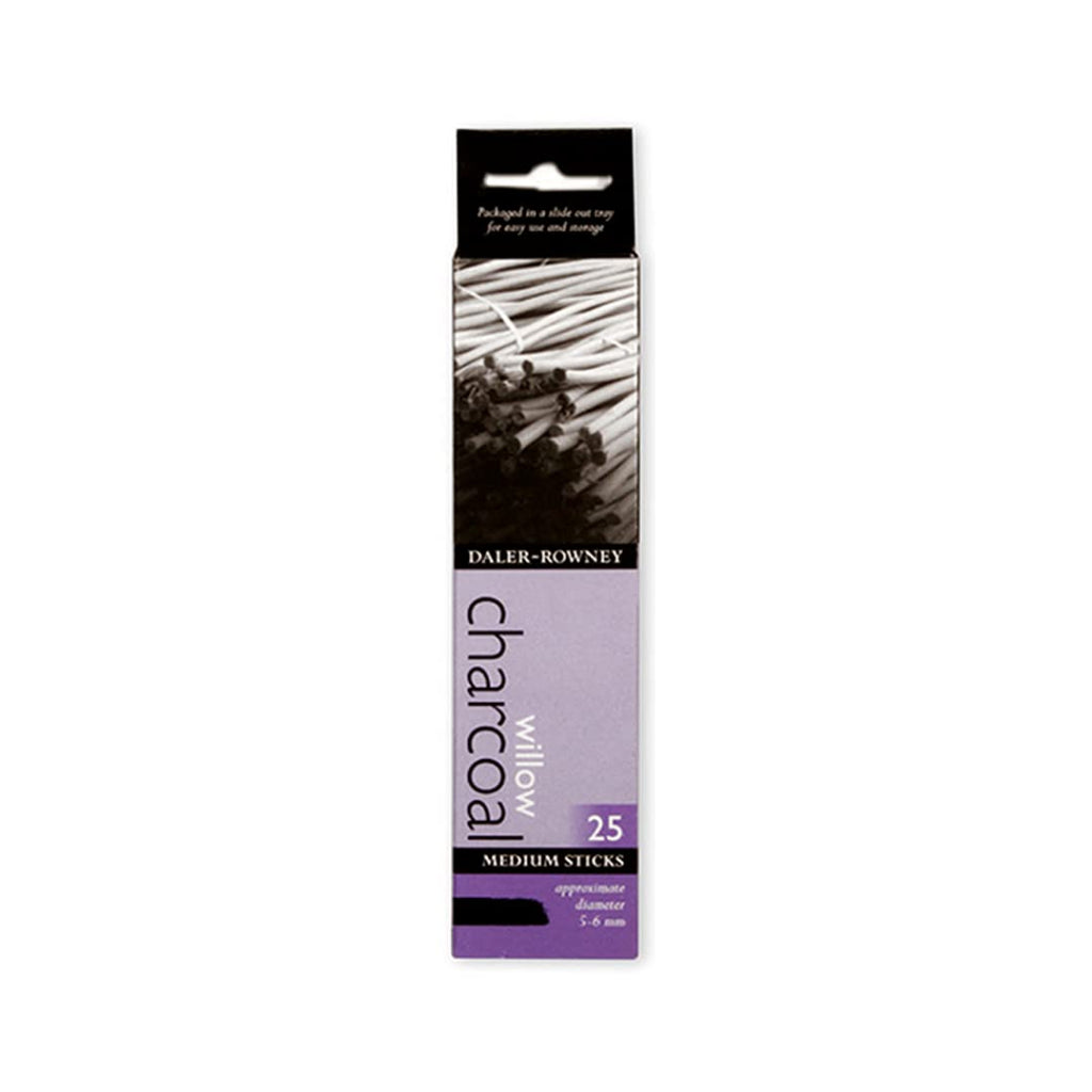 Daler-Rowney 5Pcs Willow Charcoal Sticks
