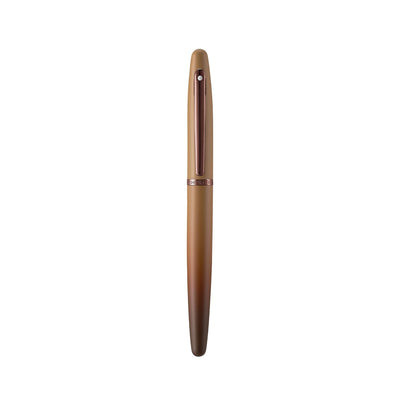 Sheaffer VFM 9428 Fountain Pen | Coffee Edition Matt Brown with Regal Brown PVD Trims | Medium Nib | Premium Coffee Brown Pen | Premium Fountain Pen