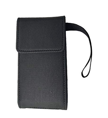 aCrafts Shock Proof Pouch Case Wallet Cover Protector for Ambrane 27000mAh Power Bank with 20W Fast Charging (Black)