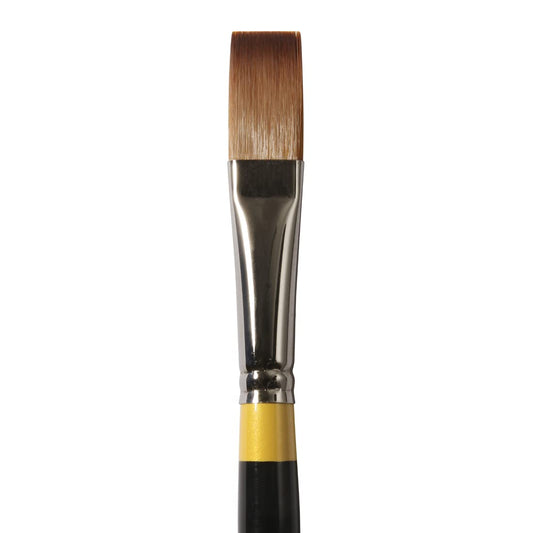Daler-Rowney System3 Long Handle Flat Paint Brush(No 10, SY44)