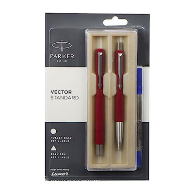 Parker Vector Standard Roller Ball Pen - Blue Ink, Pack Of 1