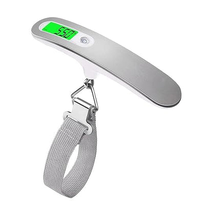 Billebon Weighing Scale for Luggage with LCD Display. 50kg Weighting Scale Limit Weighing Machine Suitable for Flights and Travel Bags