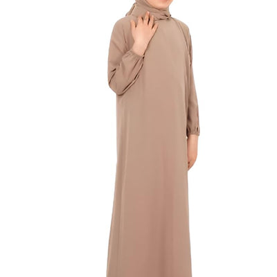40 inch Long Burqa for Kids (Skin)