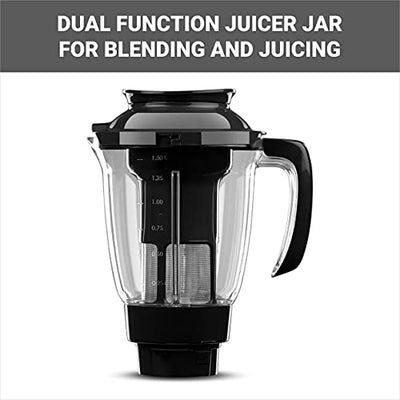 Butterfly Hero Plus Mixer Grinder 550 W, Grey, Small (Indian Plug)