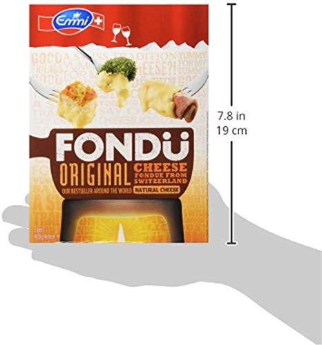 Emmi Fondue Original Cheese 400g 14oz. (Product of Switzerland)