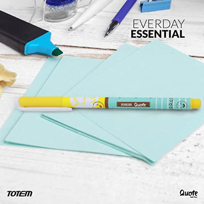 Totem Quote Ball Pen Blue Pack of 30