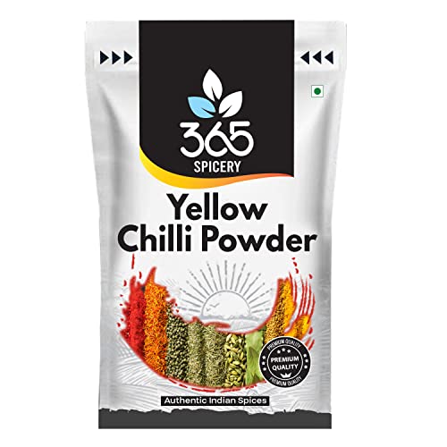 365 SPICERY Yellow Chilly Powder | Aromatic and Flavorful Spice for a Variety of Dishes | No Fillers or Preservatives - 500 gm