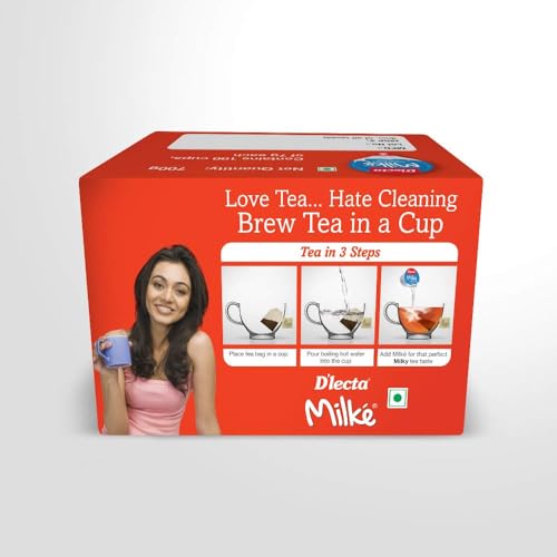 D'LECTA Milke, No Preservatives (100 Cups of 10g Each)