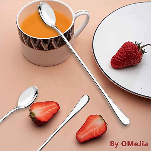 Convay Long Handle Spoon, Coffee Stirrers, Premium Stainless Steel Coffee Spoons, Ice Tea Spoons, Ice Cream Spoon, Cocktail Stirring Spoons, Tea Spoons,