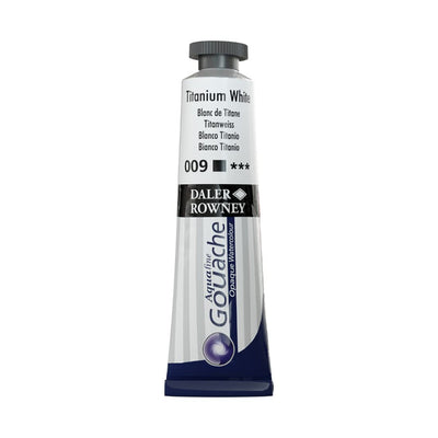 Daler-Rowney Aquafine Gouache Opaque Watercolour Metal Tube