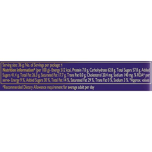 Cadbury Dairy Milk Tangy Mango Madbury Chocolate Bar, 36 g (Pack of 10)