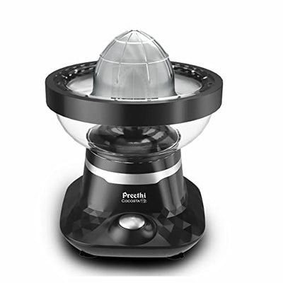 Preethi Cocosta Kp001 Coconut Scraper&Citrus Juicer,100% Safe Dual Protection Scraper With Safety Switch&Silicon Cap,Spillage Free Collection Bowl,100 Watt,2Yr Guarantee,