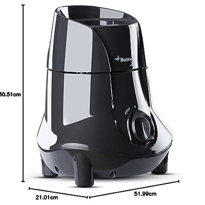 Butterfly Jet Elite 750-Watt Mixer Grinder with 3 Jars (Grey) (Indian Plug)