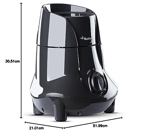 Butterfly Jet Elite 750-Watt Mixer Grinder with 3 Jars (Grey) (Indian Plug)