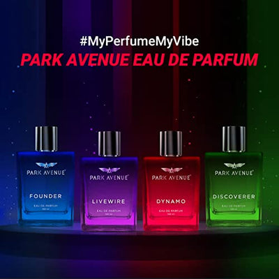 4x Park Avenue Men’s Perfume | Dynamo | Eau De Parfum | Pack of 4 (100 ml each)