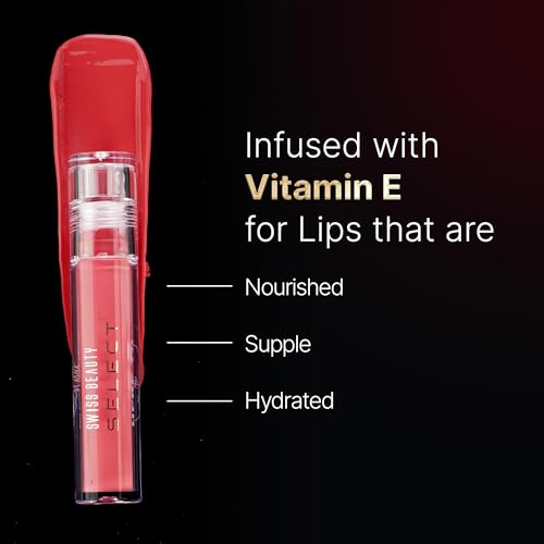 Swiss Beauty Select Here To Stay Liquid Matte Lipstick with Kiss-Proof Formula | Infused with Vitamin E | Non-Transfer, Smudgeproof | 12-18 Hrs Stay | Shade - La Rose, 3ml |