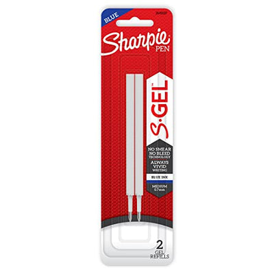 Sharpie Gel Pen Refill 0.7Mm Blue, 2 Markers