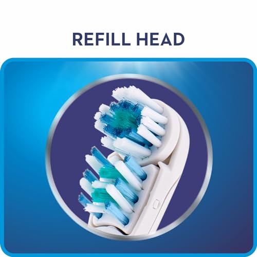 4x Oral B CrossAction Power Toothbrush Replacement Head (Soft) - Pack of 4