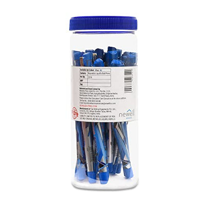 Reynolds Liquiglide 1mm Ball Pen- Blue Ink, Pack of 20