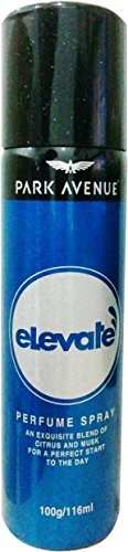 4x Park Avenue Men's Elevate Perfume Spray, Pack of 4 (100g each)