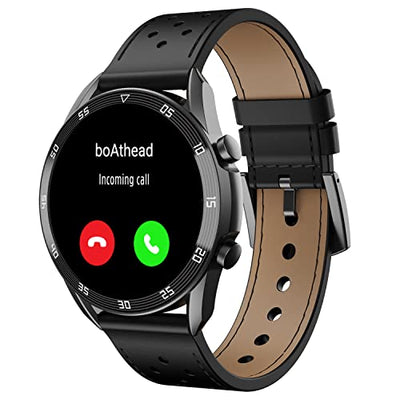 boAt Primia Smart Watch with Bluetooth Calling, AMOLED Display, AI Voice Assistant, HR, SpO2, Stress & Sleep Monitoring,Activity Tracker & Multiple Sports Modes(Active Black)