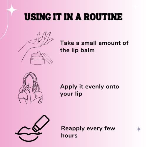Baebeau Kiss and Tell Tinted Lip Balm For Dry Chapped & Dark Lips With Shea Butter & Tiger Grass Extract For Soft & Rosy Pout For Women & Men - 10Gm (10gm)