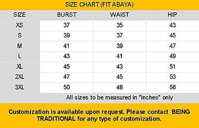 BT - Being Traditional Women’s Pleated Abaya Made in Nida Matte Fabric with Cuff Sleeves (3XL, Black)