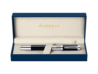 Waterman Elegance Black ST FP Pen(Medium Nib)