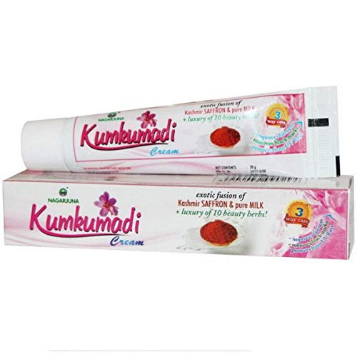 4x Nagarjuna Kumkumadi Cream (20 g) (Pack of 4)