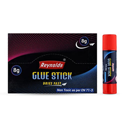 Reynolds Glue Stick 8gm -  Pack of 12