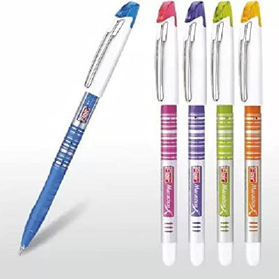 Flair 0.7 mm Marathon 10 Pcs Ball Pen - Blue Ink