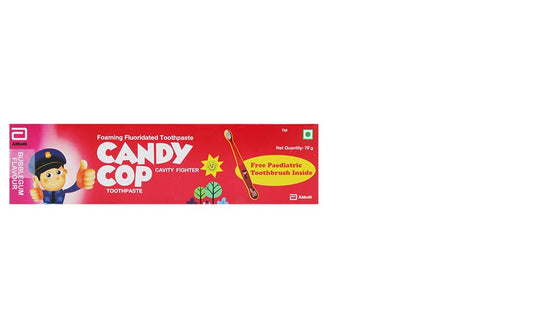 Candycop Toothpaste 70gm with Toothbrush