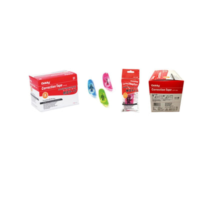 Oddy High Quality Correction Tape 5mm X 6 Mtrs. (Set of 12)