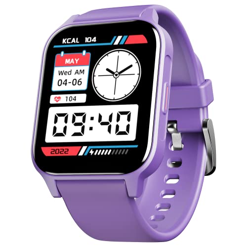 boAt Xtend Call Plus Smart Watch with 1.91" HD Display, Advanced BT Calling, Coins, ENx Tech, HR & SpO2, English & Hindi Languages, Multiple Watch Faces,100+Sports Modes(Deep Purple)