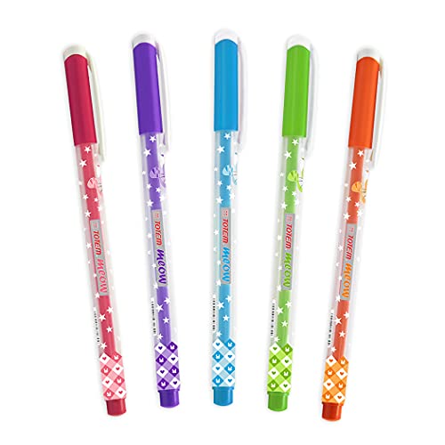 Totem Meow Ball Pens | 100 Pcs Blue Ink