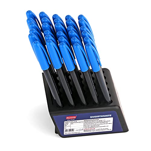 Reynolds Smoothmate 0.7mm Ball Pen - Blue Ink, Pack of 30