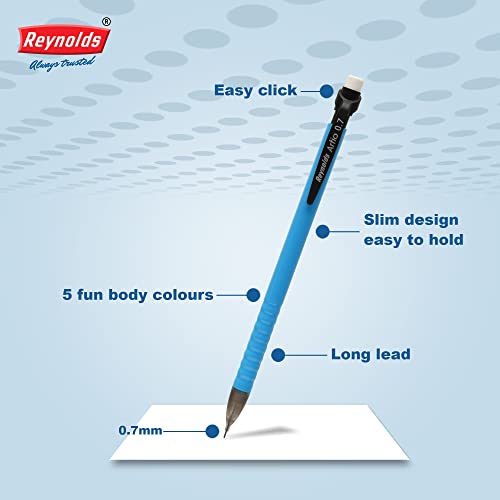 Reynolds Artio 0.7mm Ball Pen - Blue Ink, Pack of 30